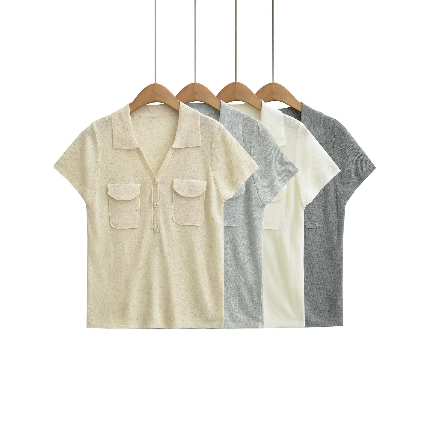 V-neck top for women
