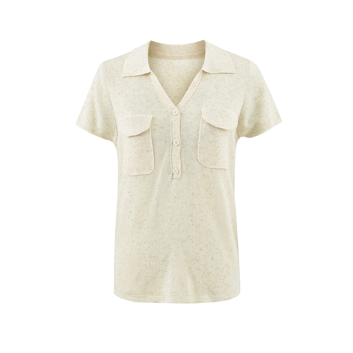 V-neck top for women