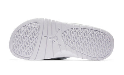 Air Jordan Men's Hydro 13 Retro Slide 'White Metallic Silver' - 684915-100