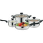 7-Piece Kitchen Cookware Set, Pots and Pans