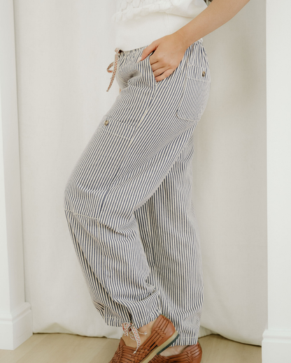 Collins Drawstring Elastic Waist Pants