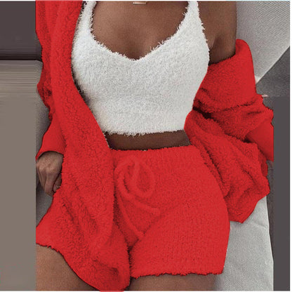 Women’s Plush 3-Piece Homewear Set