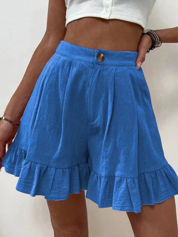 Loose-fitting Shorts High-waisted Shorts For Women