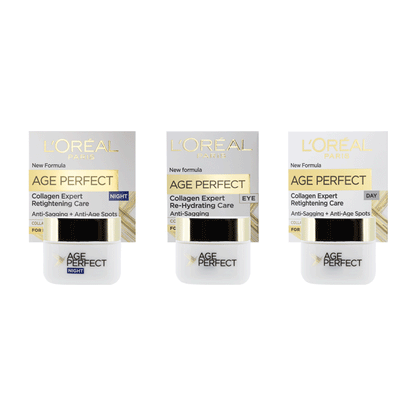 L'Oreal Age Perfect Day Night Cream 50ml Eye Cream 15ml Skincare Set