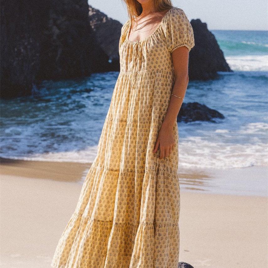 Floral Maxi Loose Summer Dress