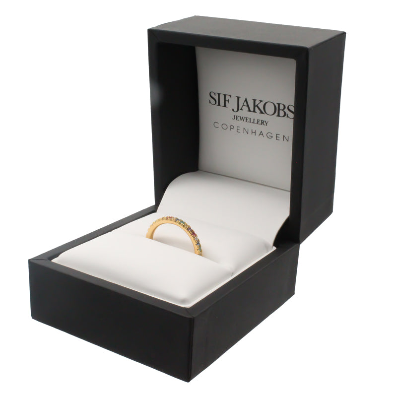 Gold Ring Size 54 Sif Jakobs Ellera Cubic Zirconia