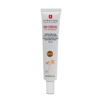 Erborian BB Creme Au Ginseng 40ml Makeup Care Face Cream Caramel