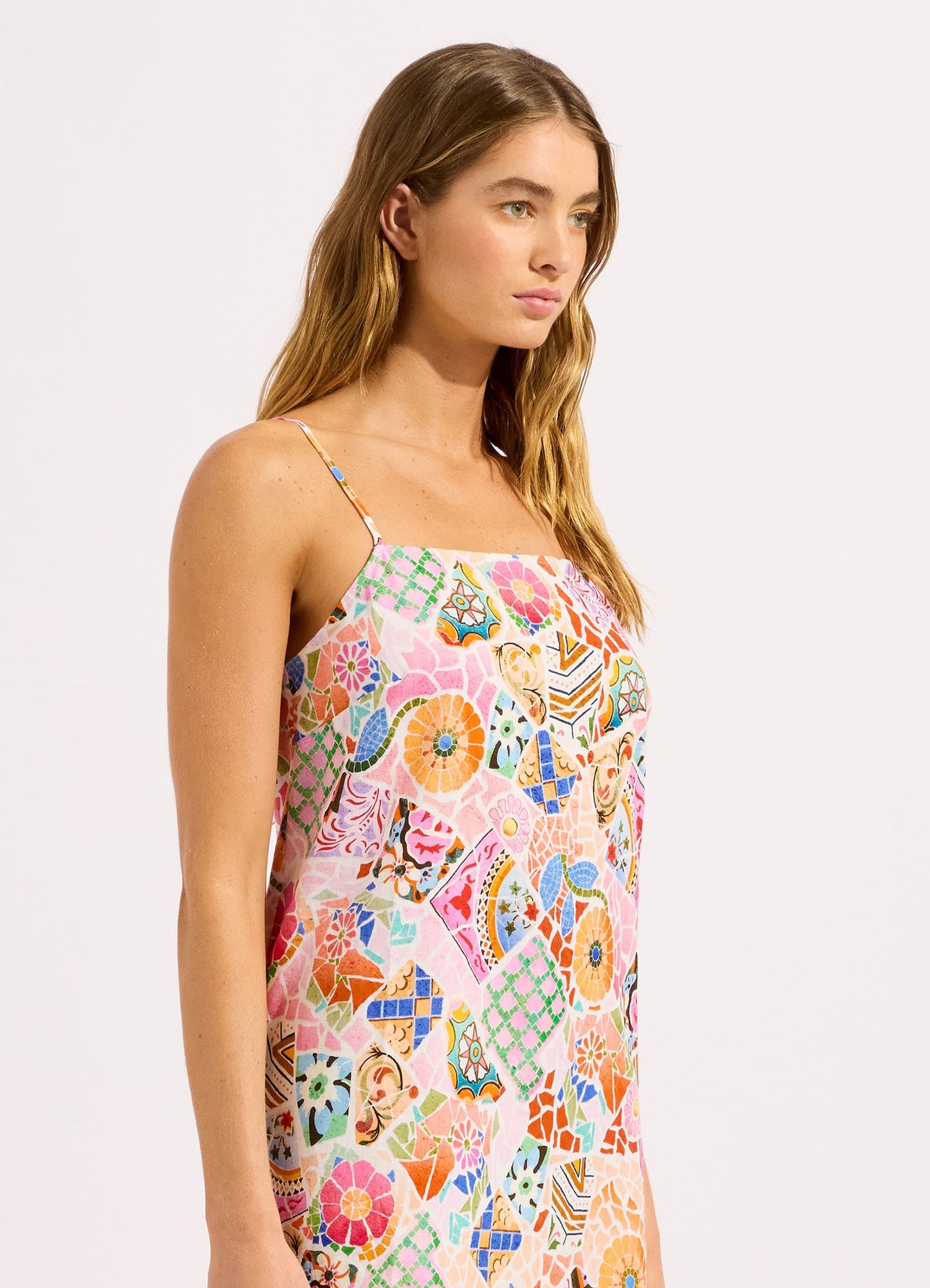 Beach Boheme Bandeau Mini Dress