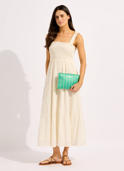 Carriedaway Mosaic Stripe Bikini Bag