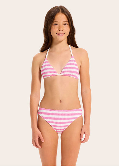 Texture Triangle Bikini Set