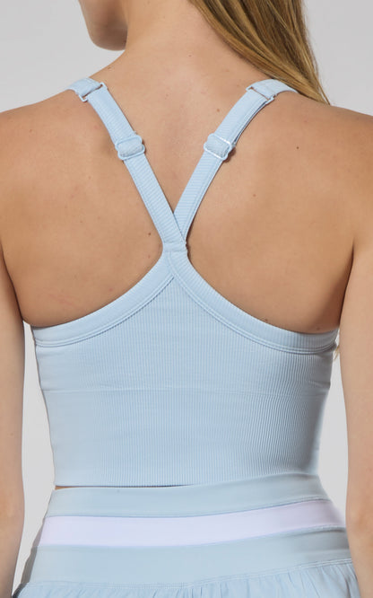 90 Degree by Reflex Seamless Bra Tank & Crossover Short Set
