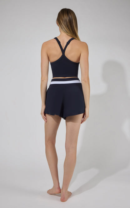 90 Degree by Reflex Seamless Bra Tank & Crossover Short Set