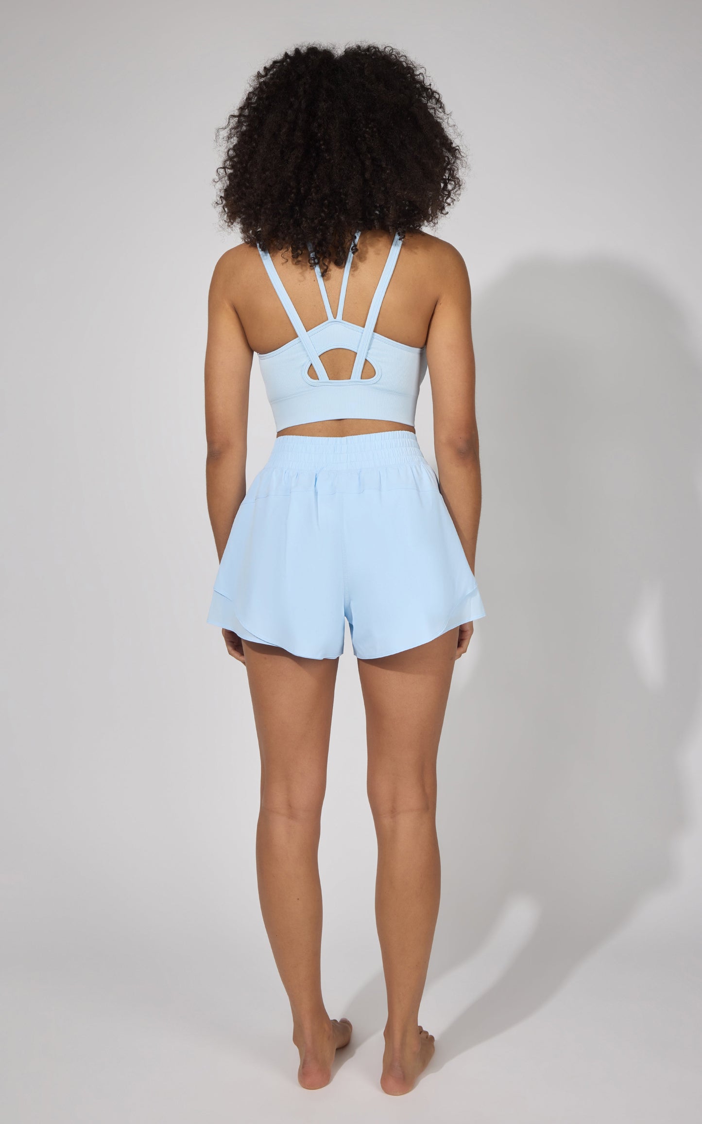 90 Degree by Reflex Seamless Rib Celise Bra & Short Set