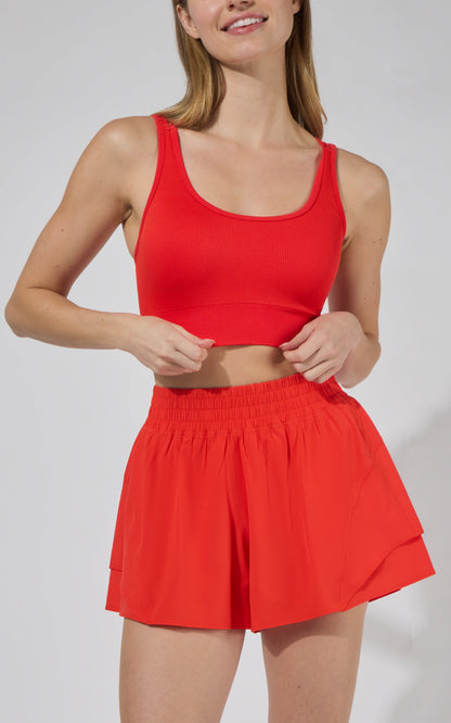 90 Degree by Reflex Seamless Rib Celise Bra & Short Set