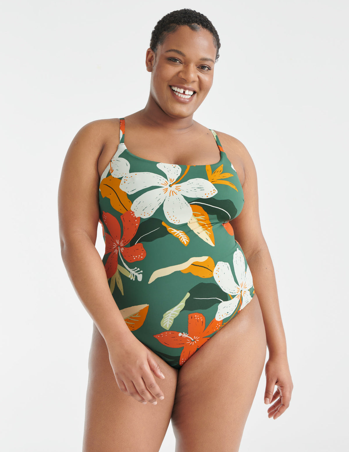 Classic One Piece Swimsuit