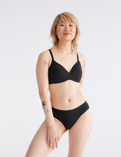 Light Leakproof No-Show Bikini - Last Call