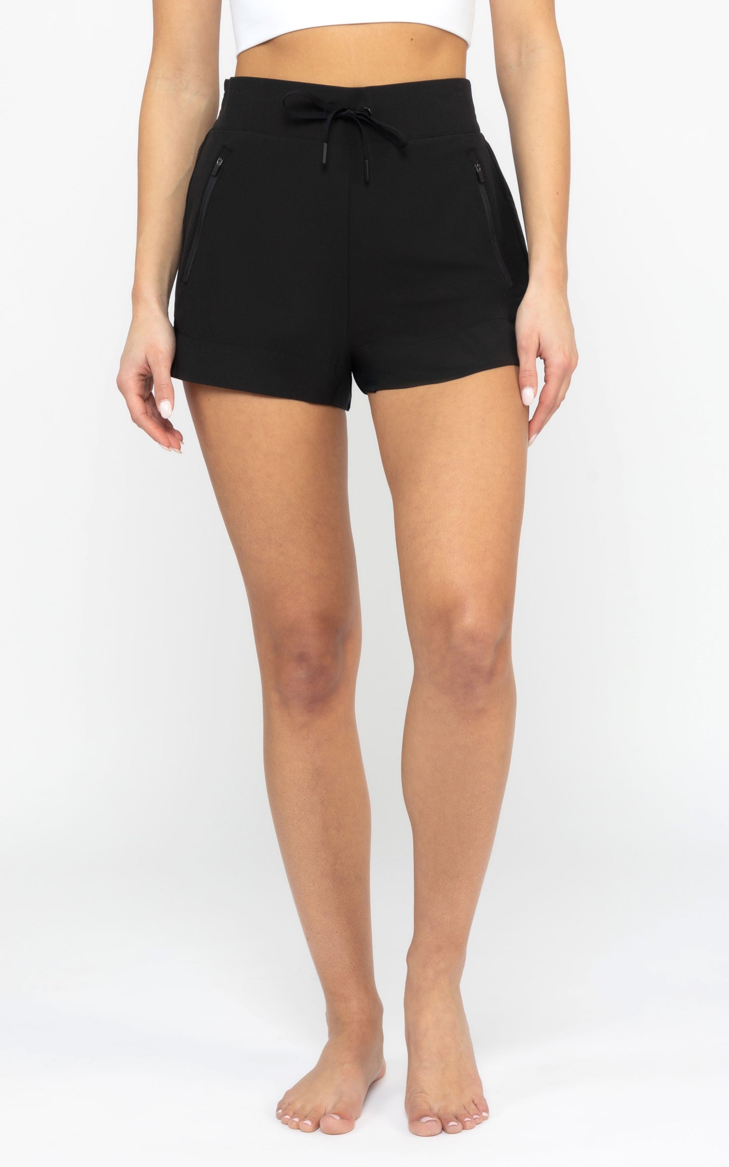 90 Degree by Reflex Lightstreme Hike and Trail Shorts with Side Zipper Pockets
