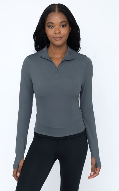 90 Degree by Reflex Lux Crosstrain Everyday Half Zip Jacket