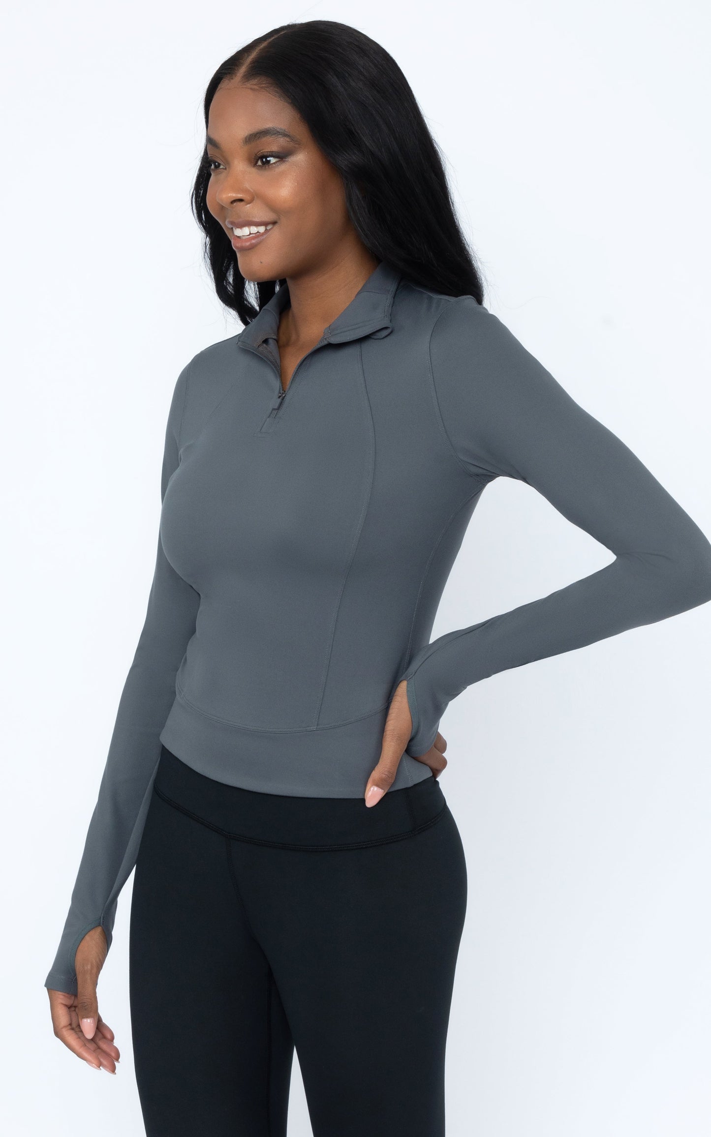 90 Degree by Reflex Lux Crosstrain Everyday Half Zip Jacket