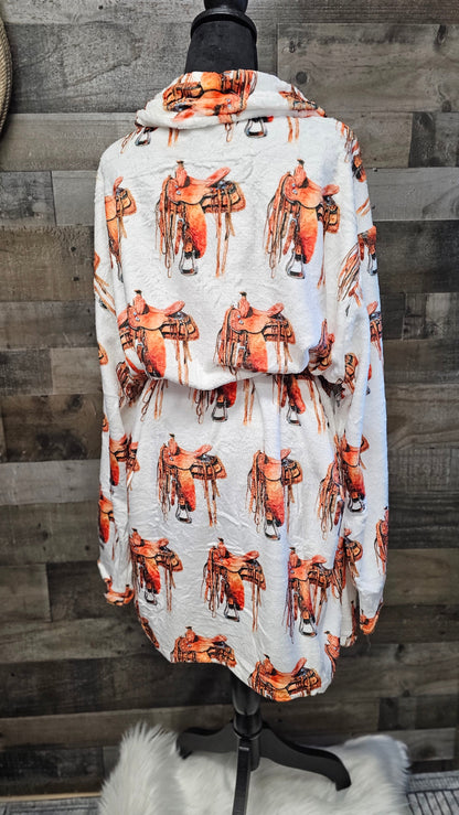 Baha Ranch Saddle UP Western Robe