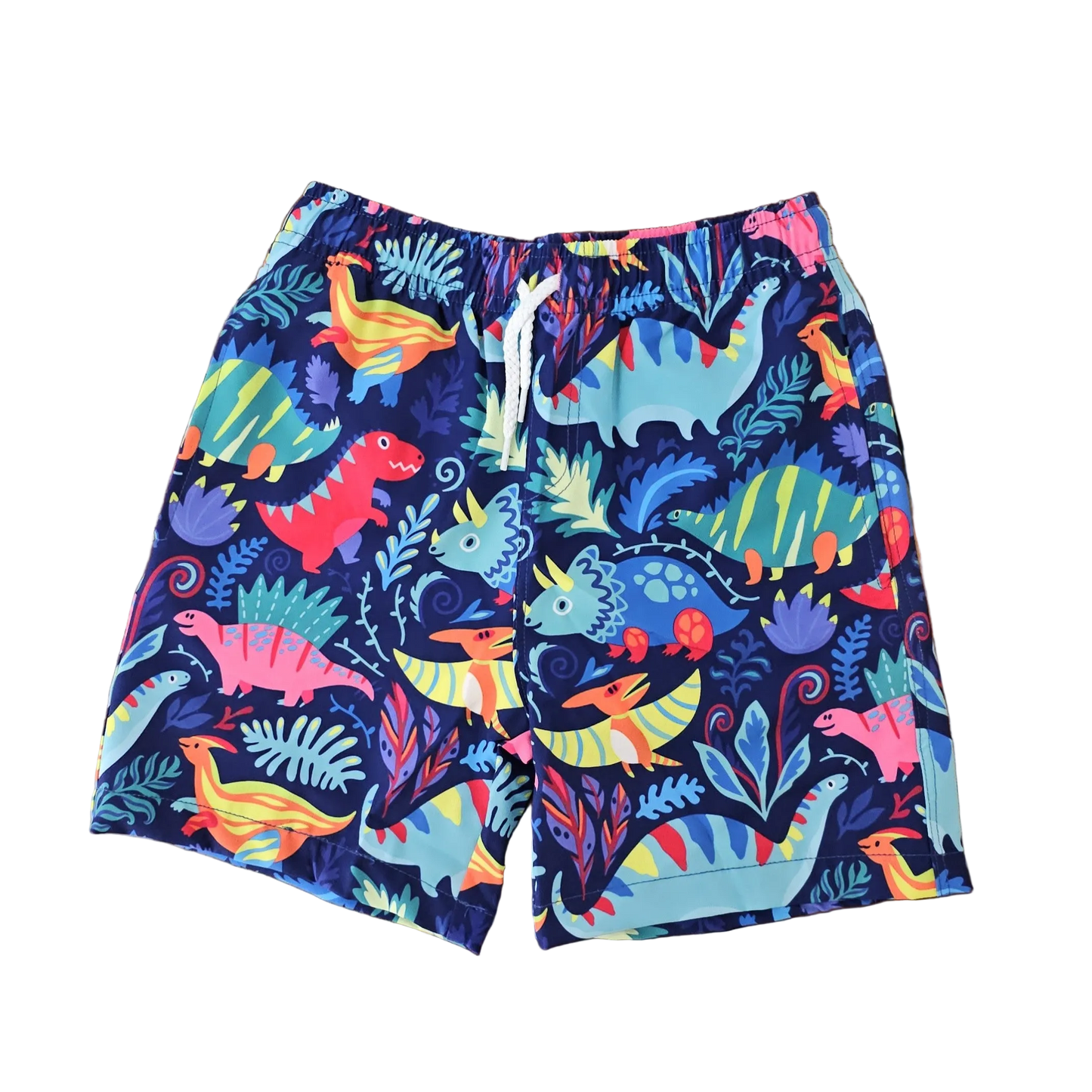 Millie Loves Lily Boys Swim Trunks -  Navy Dino