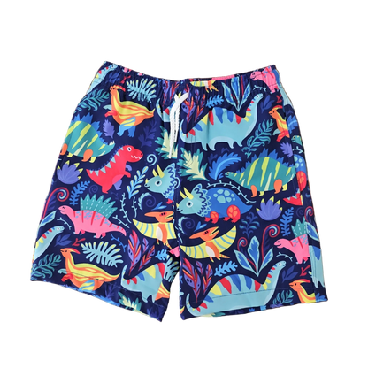 Millie Loves Lily Boys Swim Trunks -  Navy Dino