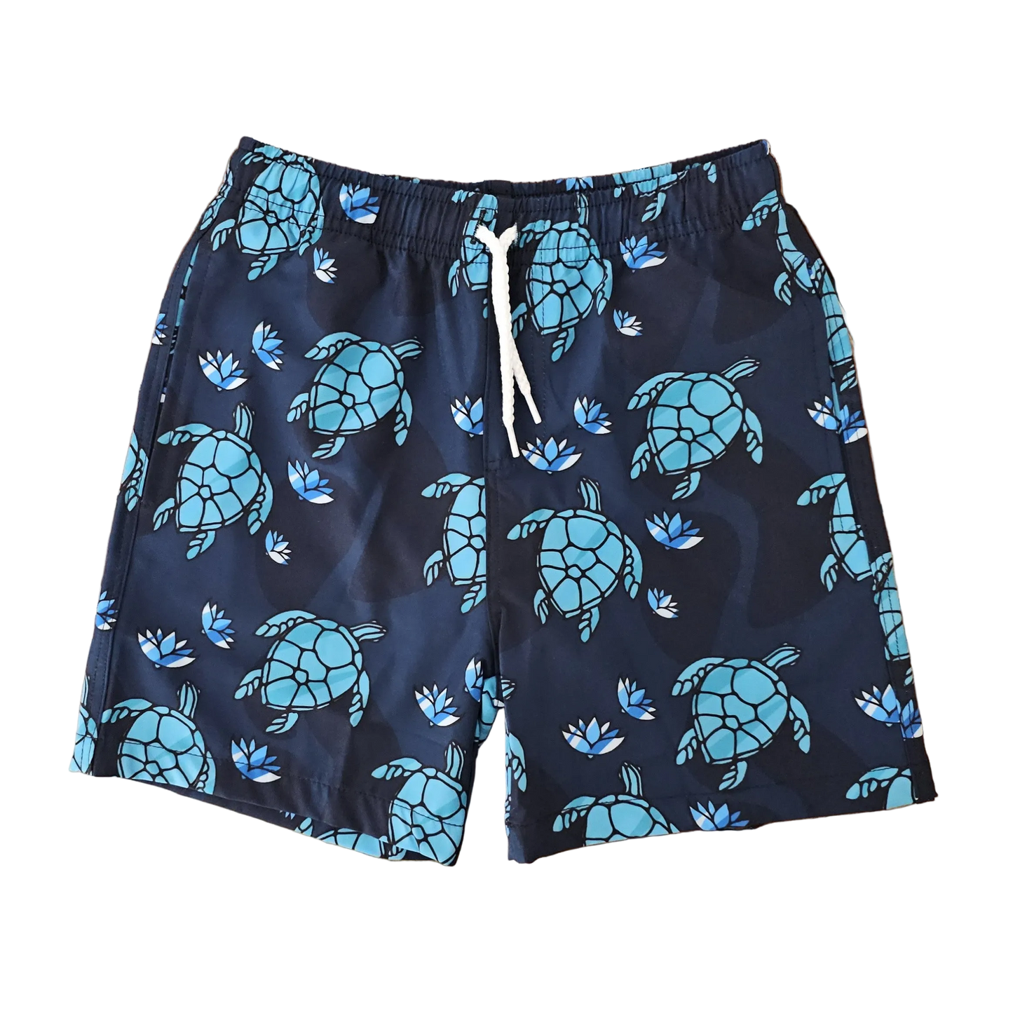 Millie Loves Lily Boys Swim Trunks -  Sea Turtles