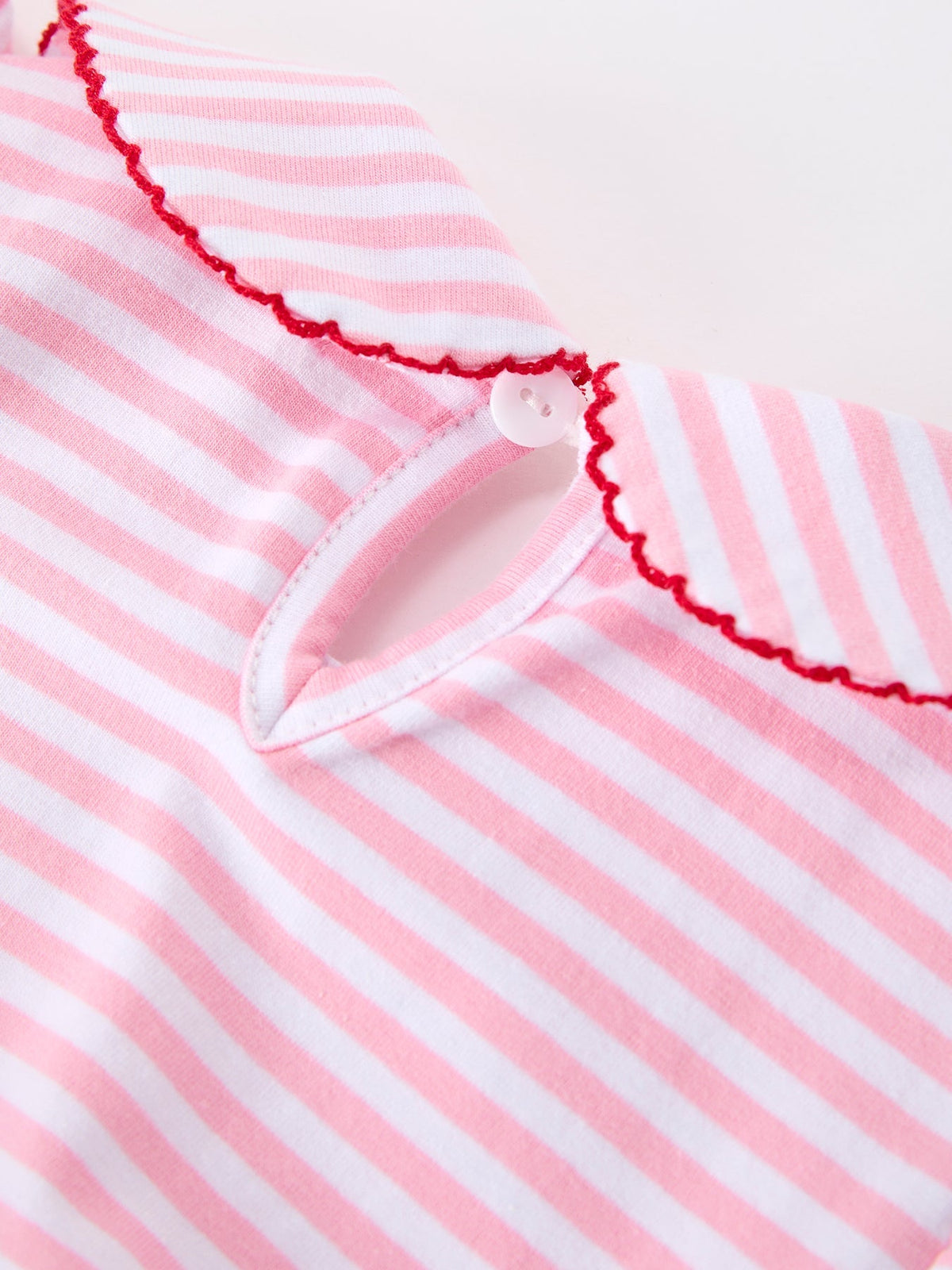 Girls Back To School Apple Applique Twirl Dress Ruffle Petal Collar