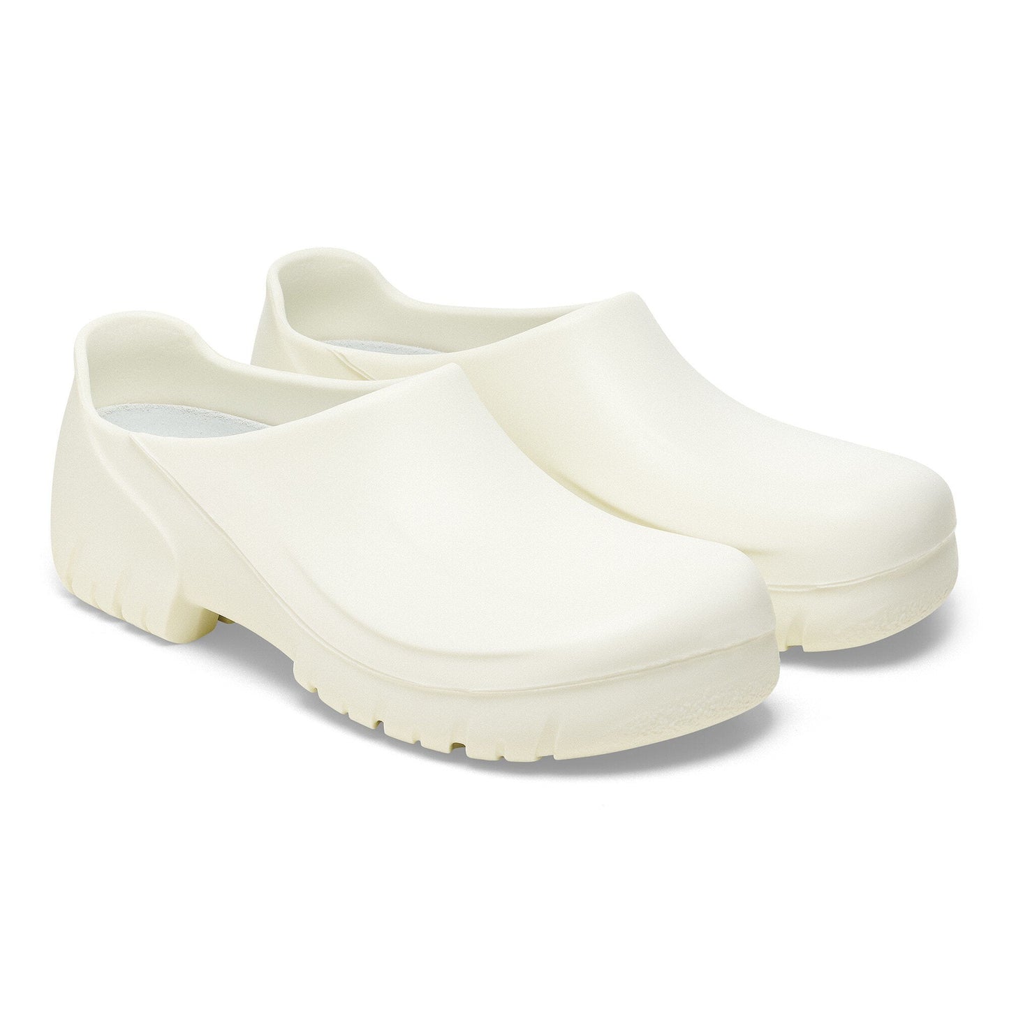 Birkenstock A640 Steel Toe Polyurethane White