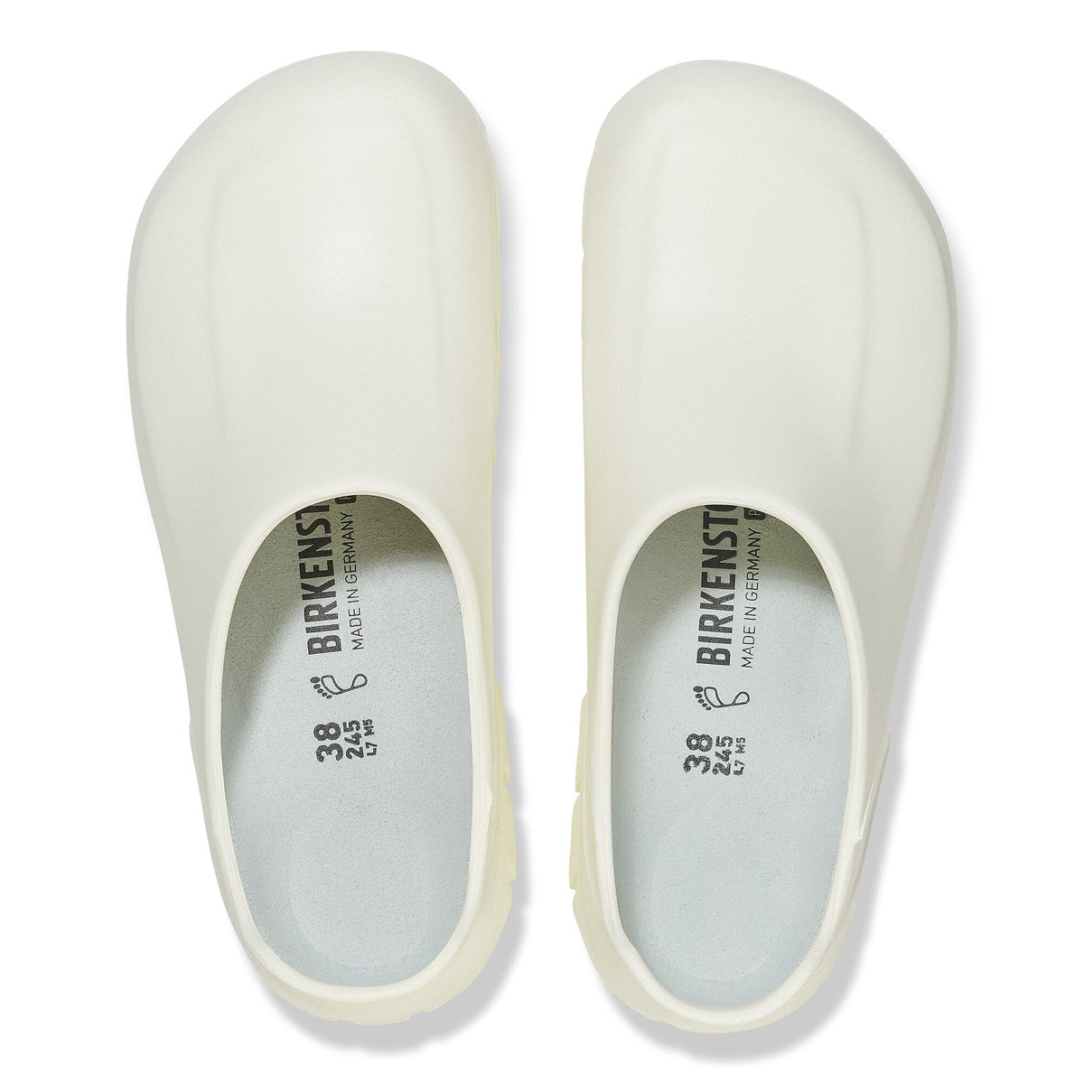 Birkenstock A640 Steel Toe Polyurethane White