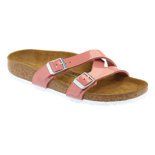 Birkenstock Unisex Yao Balance Birko Flor Patent Old Rose