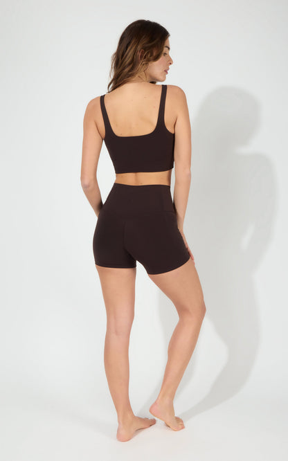 90 Degree by Reflex Nux Sabrina Bra Tank & 5" Short Set