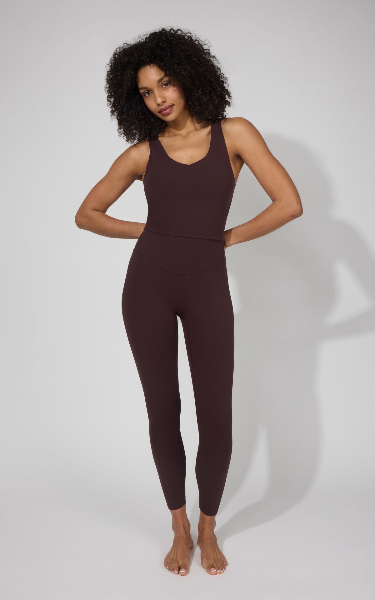 90 Degree by Reflex Everyday Serene Tank & Flexvi Ankle Tight Set
