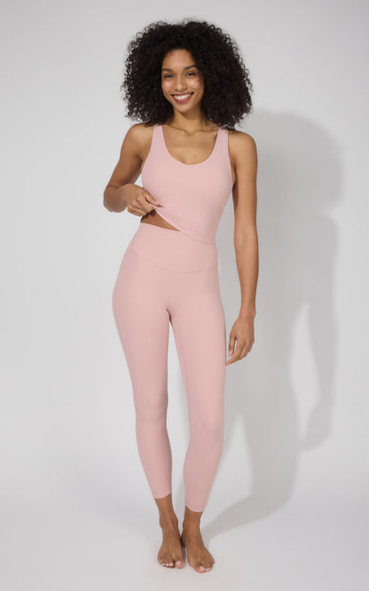 90 Degree by Reflex Everyday Serene Tank & Flexvi Ankle Tight Set