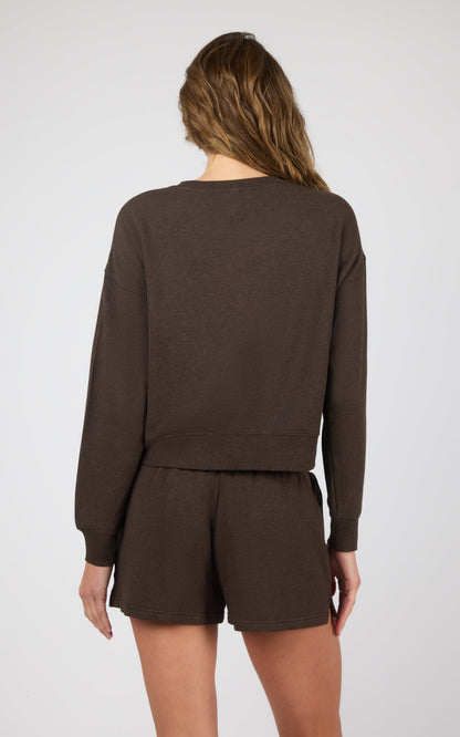 90 Degree by Reflex Terry Sunset Bay Pullover & Short