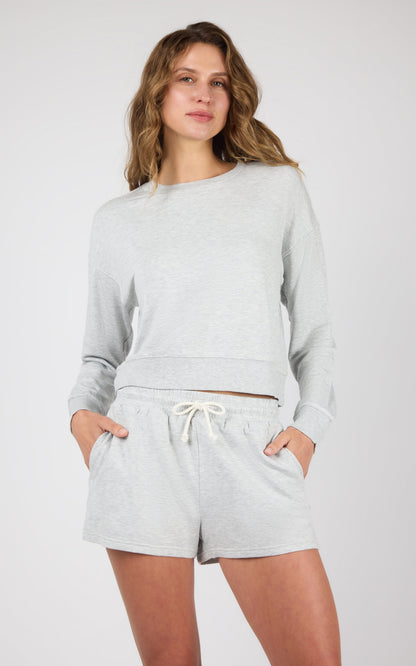 90 Degree by Reflex Terry Sunset Bay Pullover & Short