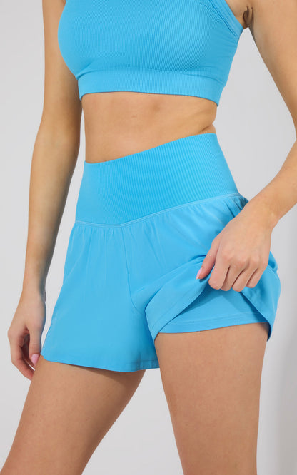 90 Degree by Reflex Strappy Back Bra Tank & Short Set