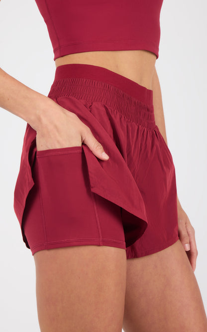 90 Degree by Reflex Lux Veda Tank & 2 in 1 Running Short Set