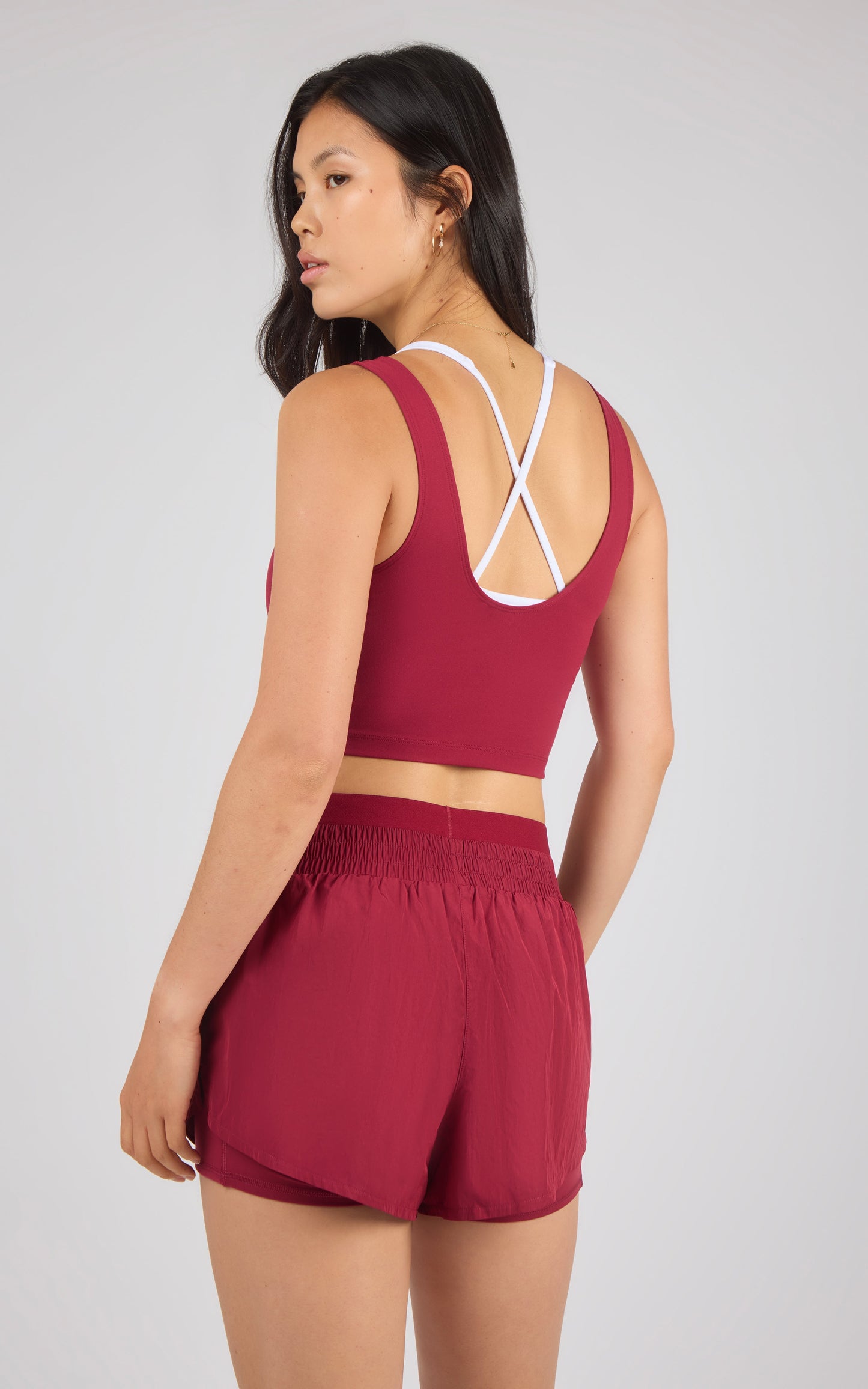 90 Degree by Reflex Lux Veda Tank & 2 in 1 Running Short Set