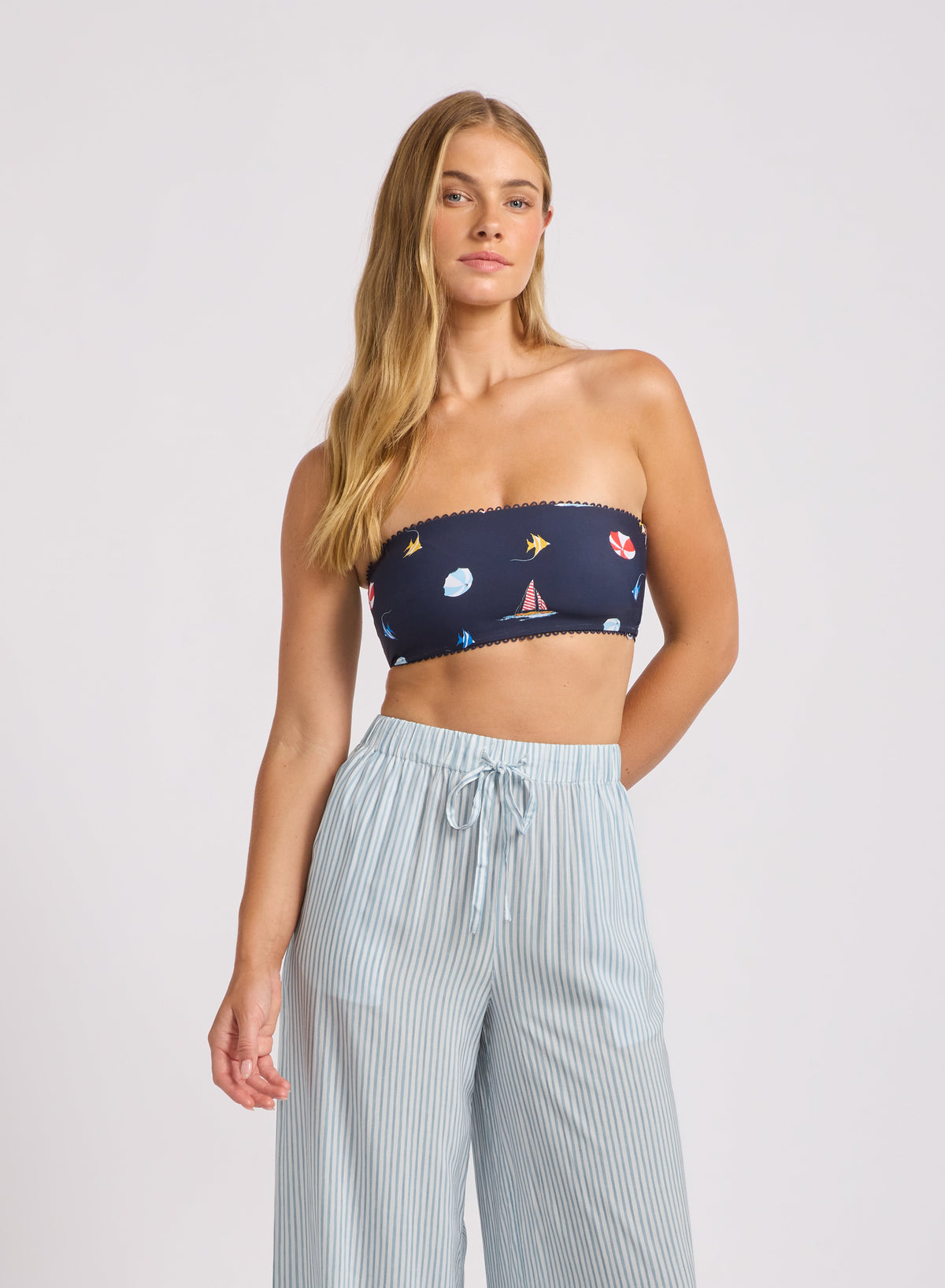 Beachedit Wide Leg Pant
