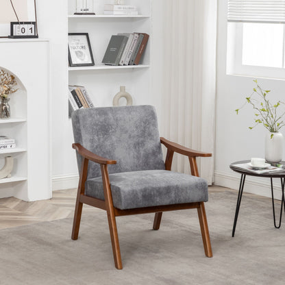 Accent Chair, Classic Mid Century Modern for Extra Seating