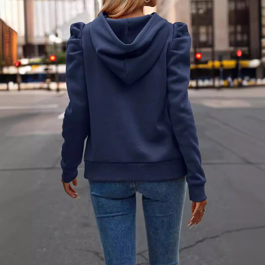 Women's Solid Long Sleeve Sweater