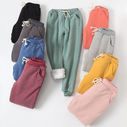 Fleece-Lined Sweatpants