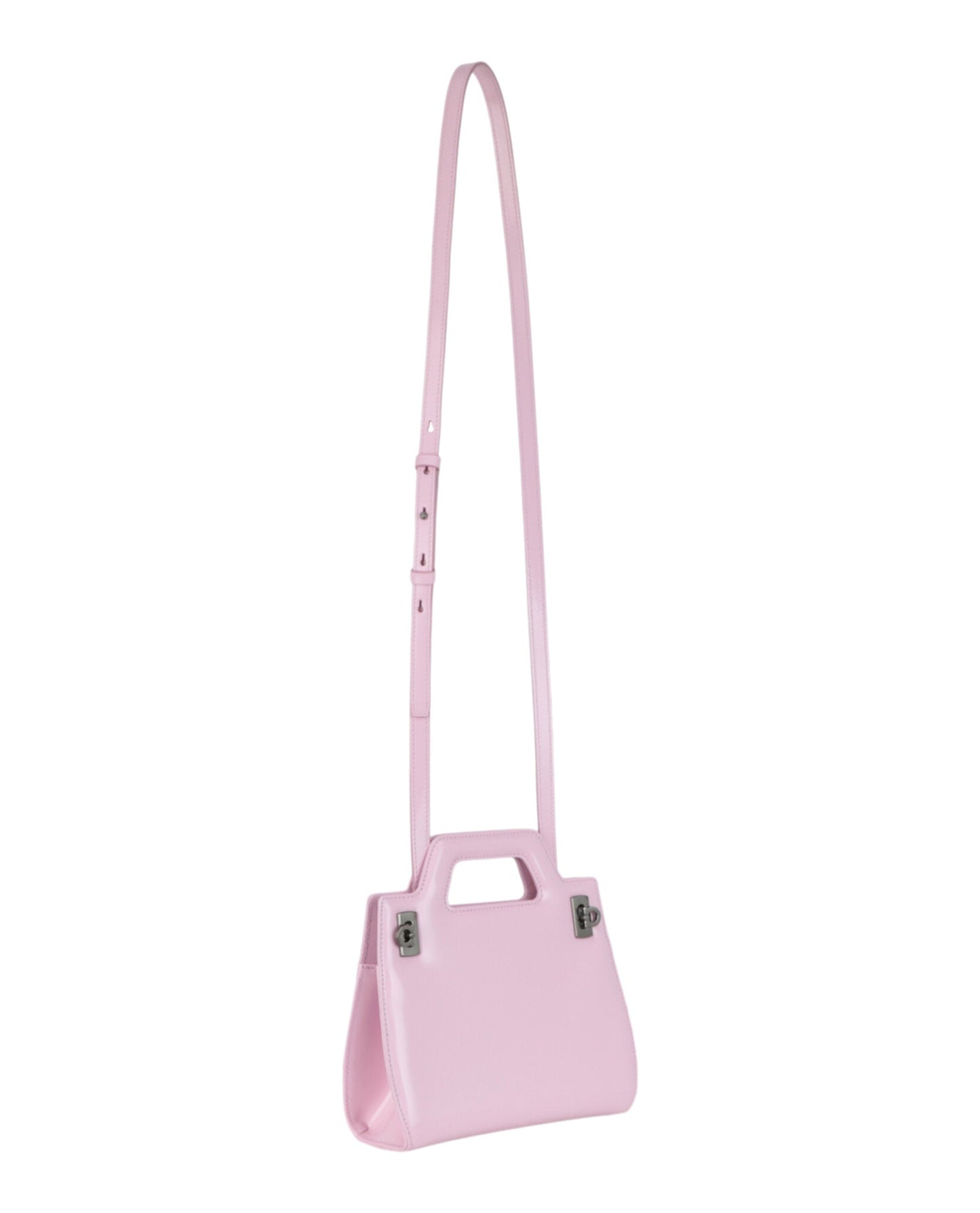 Ferragamo Mini Wanda Leather Top-Handle Bag