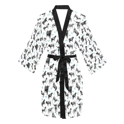 Cattle and Brands Women's Lounge Kimono Robe