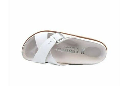 Birkenstock Unisex Siena Avantgarde Natura Leather Premium White