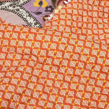 Bohemian Flower Cotton Quilt 3 Piece Set