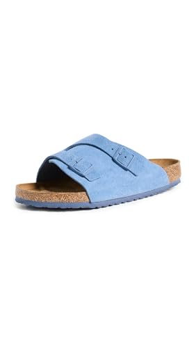 Birkenstock Arizona Exquisite Leather Dual-Buckle Slide Sandals