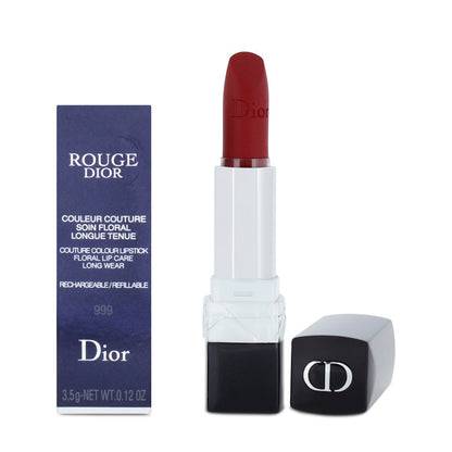 Dior Rougue Contour Colour Lipstick Wear 999 Matte (Blemished Box)
