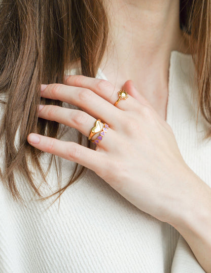 Elevated Faith Infinity Heart Ring